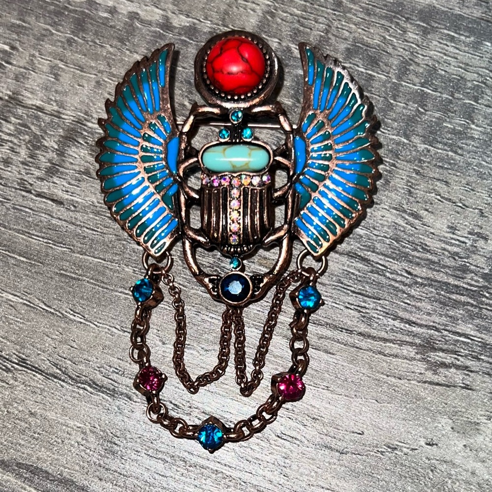 Egyptian style brooch or pendant
